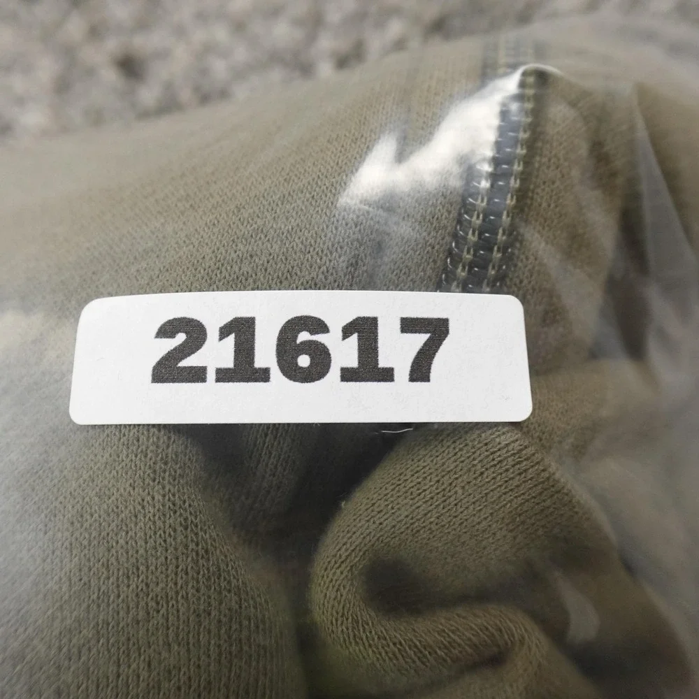 NEW True Religion Hoodie Mens L Green Buddha Graphic Full Zip Sweatshirt‎ Jacket